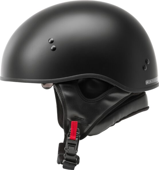 GMAX HH-65 Naked Half Helmet Matte Black Large - Image 2