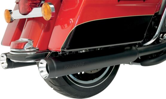 Black Ceramic Stout Dual Slip On Exhaust