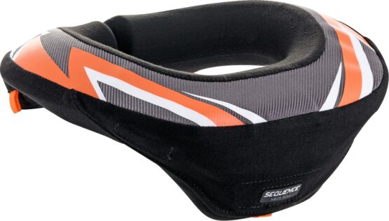 Alpinestars Youth Sequence Neck Roll Black/Anthracite/Orange L/XL - Image 2