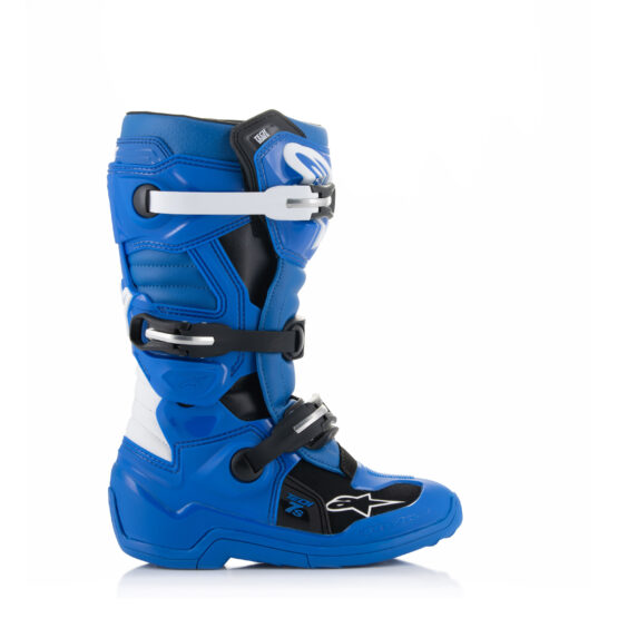 Alpinestars Youth Tech 7S Boots Blue/Black/White US 5 - Image 2