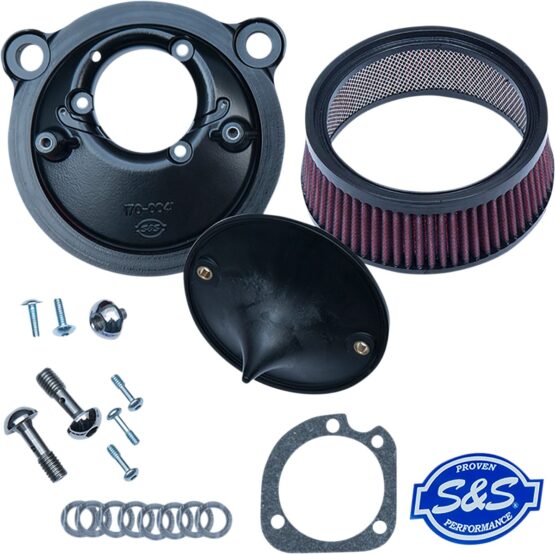 S&S Stealth Air Cleaner Kit for Stock Fuel Systems
