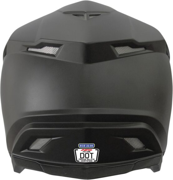 FX-19R Full Face Offroad Helmet Matte Black X-Large - Image 2