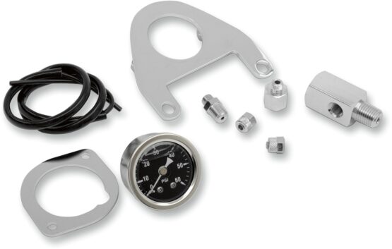 1-5/8" Oil Pressure Gauge w/ Rocker Mount Kit, 60 psi