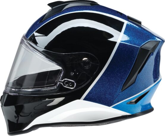 Z1R Youth Warrant Fresh Pow Snow Helmet M Purple/Blue - Image 2