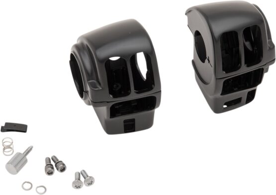 Drag Specialties Handlebar Switch Housing Kit Black For Harley FLHX Street Glide