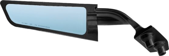 Rizoma Stealth Sport Mirrors Black Pair Fits 20-23 BMW S1000RR - Image 2