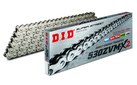 DID 530ZVM-X2 Super Street Chain 160 Link