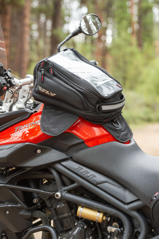 Fly Racing Medium Tank Bag 11-20L Street Motorcycle Luggage Black - Image 2