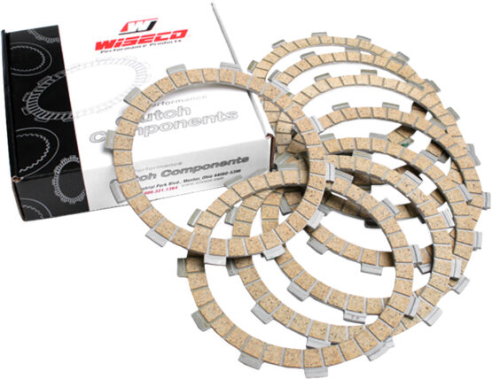 Clutch Fiber Kit 8 Friction Plates WPPF006 Fits 02-16 CRF450R 05-16 CRF450X