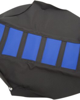 6-Rib Water Resistant Seat Cover Black/Blue