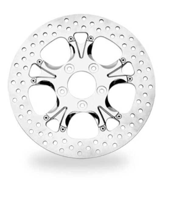 Performance Machine Luxe Rotor 11.8" Chrome Front Left/Right