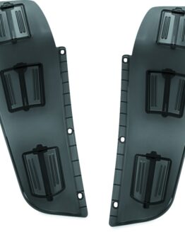 Kuryakyn Dragon Wings Black Deflectors Smoke Fits 01-17 Honda GL1800