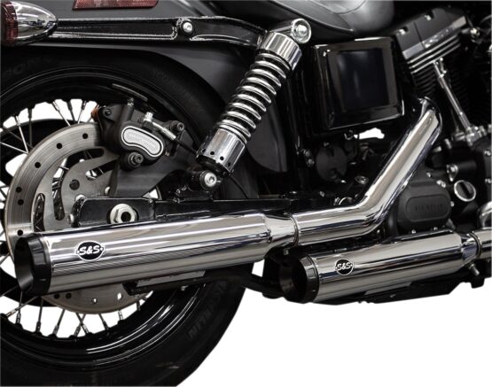 Grand National Chrome 3.5" Slip On Exhaust Black Cap - Image 2