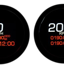 Dakota Digital MLX Series Gauges Black Bagger 6 Gauge MLX-8696-K