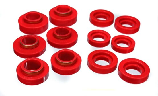Red Body to Frame Mount Bushing Set by Energy Suspension 3.4101R