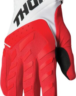 Thor Youth Spectrum Gloves Red/White Small