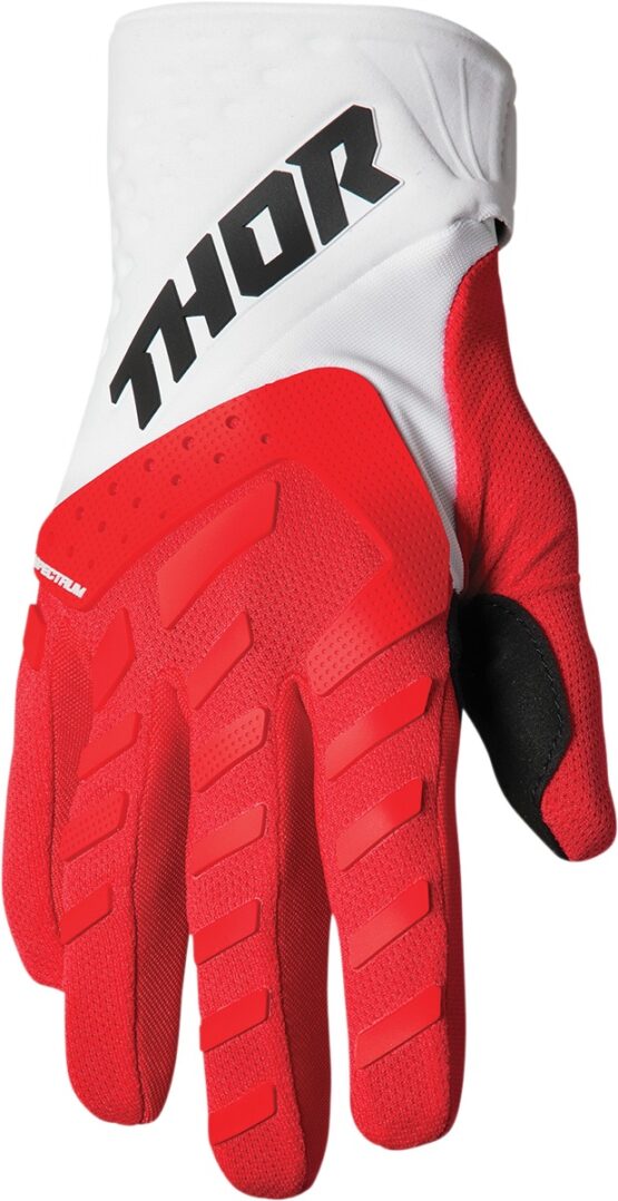 Thor Youth Spectrum Gloves Red/White Small