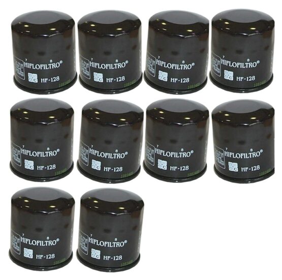 HF128 Oil Filter - 10 Pack