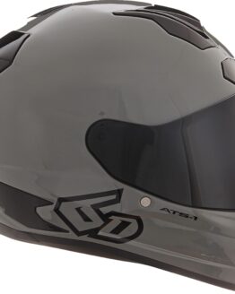 6D ATS-1R Solid Full Face Helmet Cement Gray 2XL Unisex
