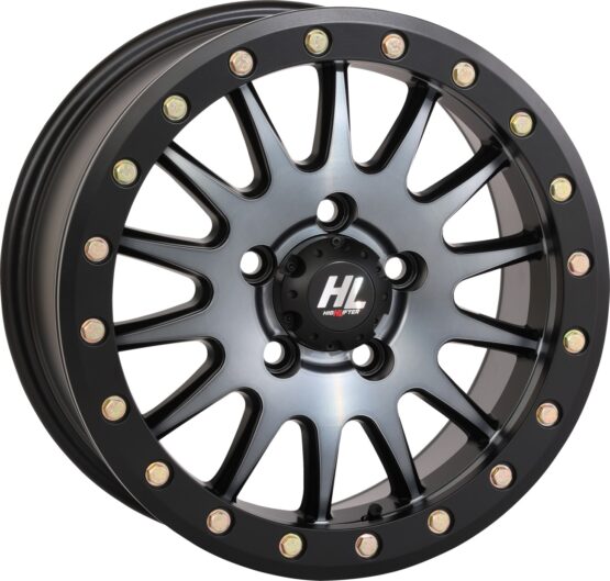 High Lifter HL24 Beadlock Wheel 15x7 6/5.5 Matte Gray For Can-Am Maverick R
