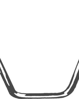 Fire Power 1 Inch Ape Hanger Handlebar 14 Inch Rise