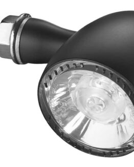 Kuryakyn Bullet 1000 Marker Lights White/Amber Satin Black