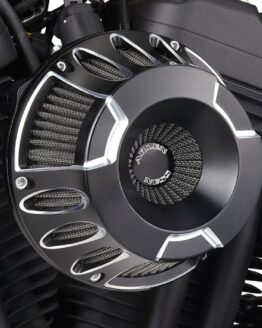 Arlen Ness Inverted Air Cleaner Kit, Contrast Cut, Deep Cut Design