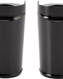 Black Smooth Fork Boots