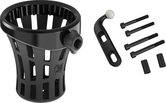 Ciro Gen 2 Drink Holder Big Ass Black Perch Mount