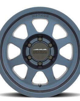 MR701 17x9 -12mm Offset 5x5 71.5mm CB Bahia Blue Wheel