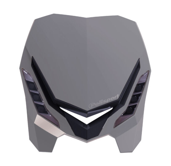 Gray & Black E-Blaze LED MX/Enduro Headlight