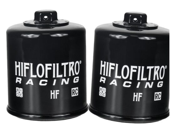 HF204RC Race Oil Filter - Black - 2 Pack