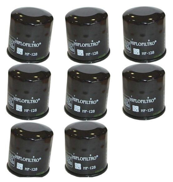 HF128 Oil Filter - 8 Pack