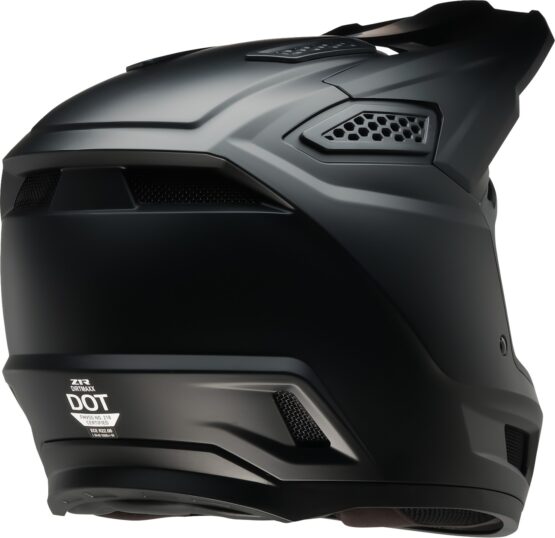 Z1R Dirt Maxx MX Helmet Matte Black XS - Image 2