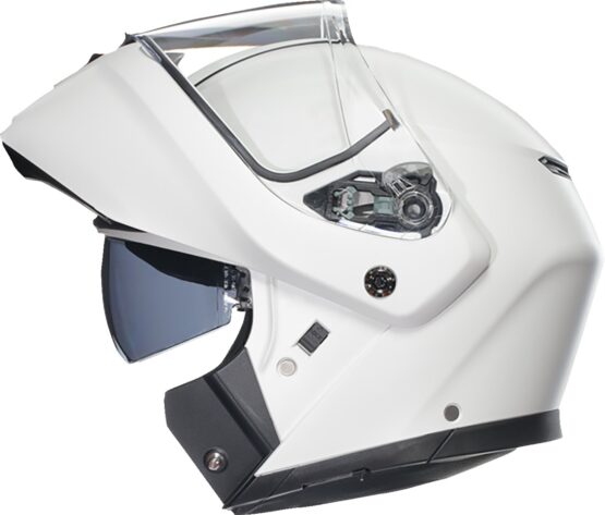 AGV Streetmodular Mono Modular Helmet Matte White Large - Image 2
