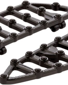 Arlen Ness MX Driver Floorboards Black