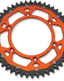 48T Orange Dual Metal Rear Sprocket