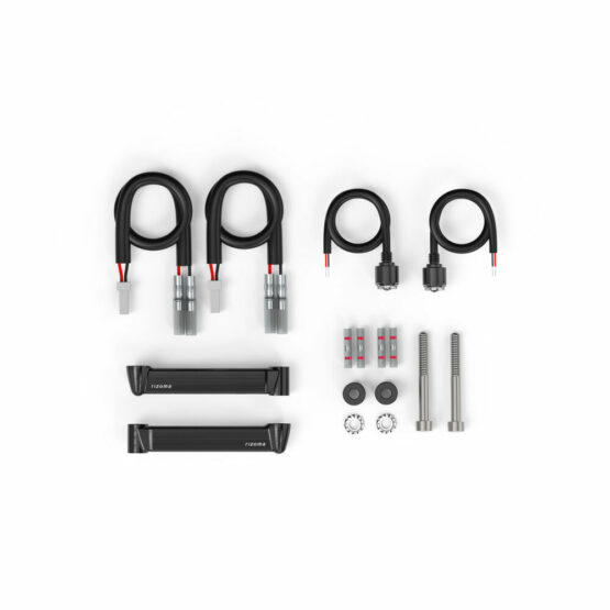 Rizoma Front Turn Signal Light Unit with Mount Black For Ducati Panigale V4 - Image 2