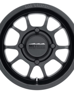 MR409 Bead Grip 15x7 / 5+2/38mm Offset / 4x156 / 132mm CB Matte Black Wheel