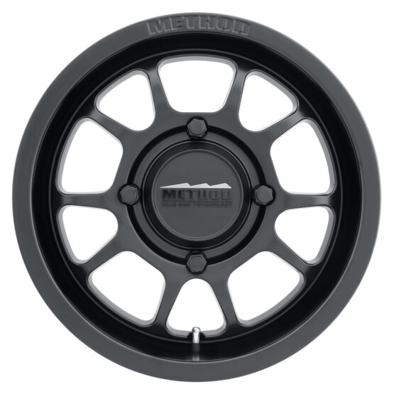 MR409 Bead Grip 15x7 / 5+2/38mm Offset / 4x136 / 106.25mm CB Matte Black Wheel