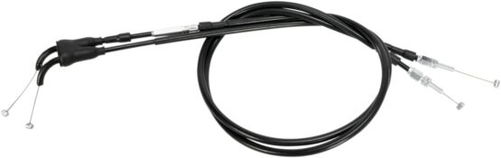 Motion Pro Black Vinyl Throttle Cable Set Push-Pull 04-0278