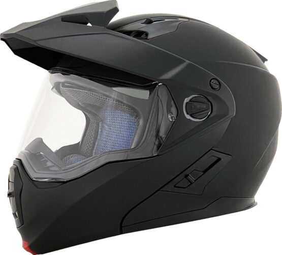 AFX FX-111DS Dual Sport Helmet Matte Black Large - Image 3