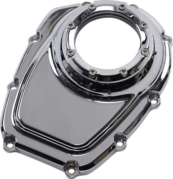 Trask Assault Series Cam Cover Chrome For Harley M8 Models