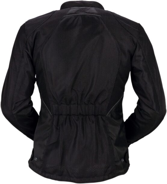 Z1R Gust Women's Mesh Motorcycle Jacket Black Small - Image 2