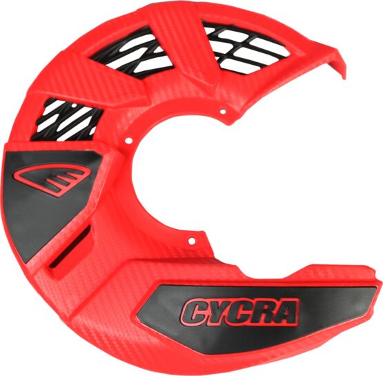 Cycra Tri-Flow Disc Cover Red For 04-24 Honda CR125R-CRF450RX