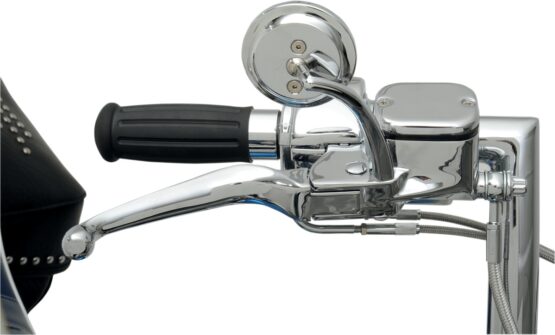 Drag Specialties Handlebar Control Kit Mechanical Clutch Chrome For Harley - Image 2