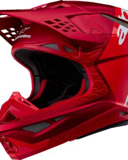 Alpinestars Supertech M10 Flood MIPS Helmet Red Fluo/Red Medium