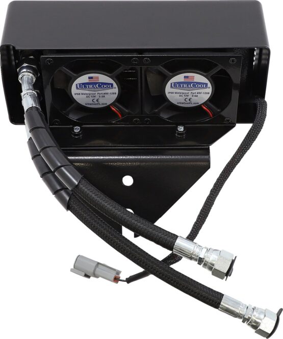 UltraCool Oil Cooler Kit Gloss Black For S&S T Series Dyna - Image 2