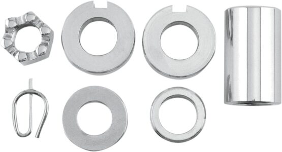 Colony Axle Nut & Spacer Kit Chrome