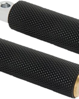 Arlen Ness Brass Knurled Passenger Pegs for 18+ Softail Models